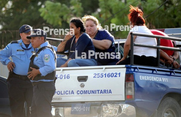 Supuestas ladronas de cartera en restaurante ya habían sido capturadas en San Pedro Sula