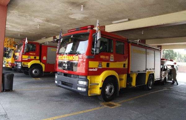 Cuerpo de Bomberos de San Pedro Sula considera urgente la modernización