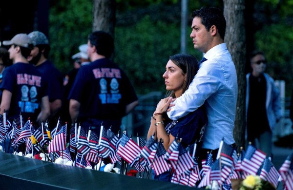 Nueva York recuerda los atentados del 11S 20 años después con un solemne acto  