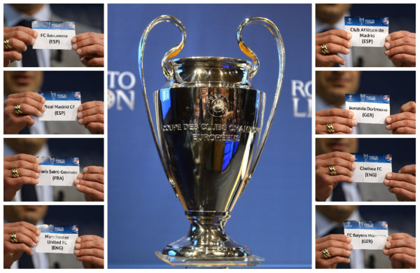 Cruces de infarto en los cuartos de final de la Champions League