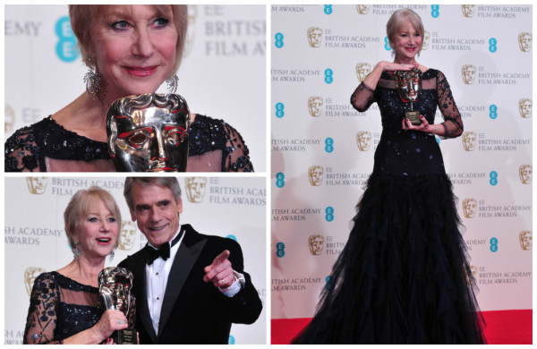 Bafta honorífico por su trayectoria: Helen Mirren.