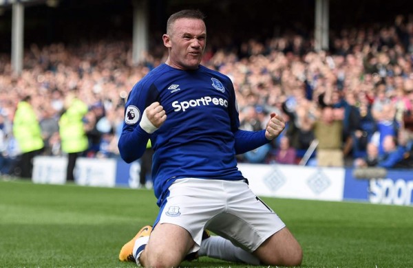 Wayne Rooney regresó a lo grande al Everton: Marcó el gol del triunfo
