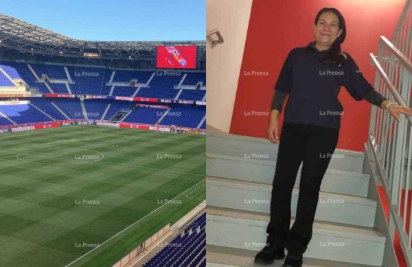 Rosa Arita, hondureña encargada de la limpieza del Red Bull Arena que anhela conocer a seleccionados