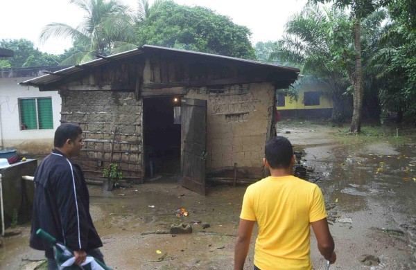 El río Aguán se está 'comiendo” a la comunidad de Chapagua