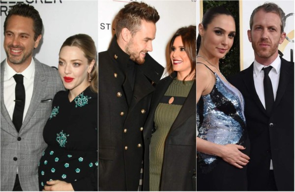 La cigüeña visita a parejas de Hollywood