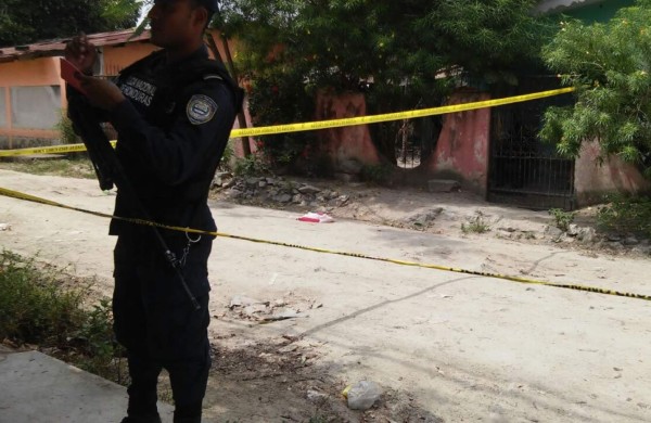 A balazos matan a ayudante de albañil en San Pedro Sula