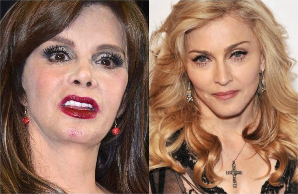 Lucía Méndez explica por qué tuvo un pleito con Madonna