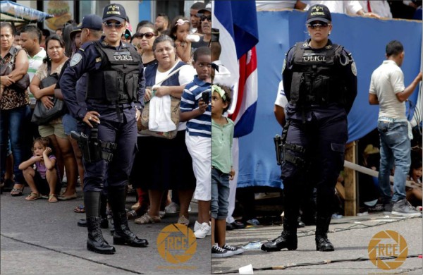 Policía hondureña levanta suspiros en las redes sociales