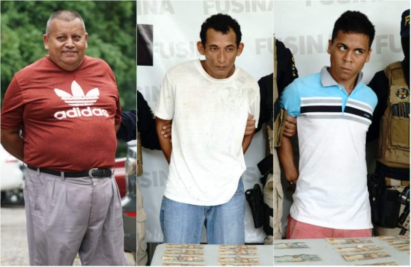 FNA captura a tres hombres por cobro de extorsión en Villanueva y San Pedro