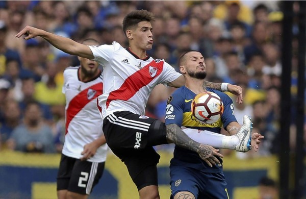 Boca Juniors y River Plate empataron en la ida de la final de la Copa Libertadores