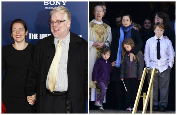 Philip Seymour Hoffman deshereda a sus tres hijos