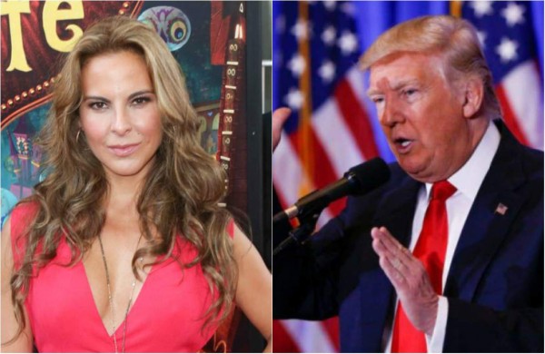 Kate del Castillo ataca y se burla de Donald Trump