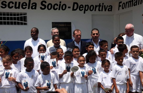 Fundación Real Madrid inaugura escuela Socio deportiva en La Ceiba