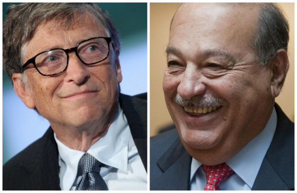 Bill Gates desplaza a Carlos Slim como el hombre más millonario del mundo
