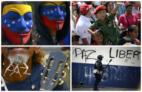 Capriles llama a protestar en paz y Maduro dice que los focos violentos se extinguen