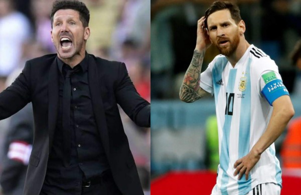 Filtran polémico audio de Diego Simeone hablando de Argentina y Messi