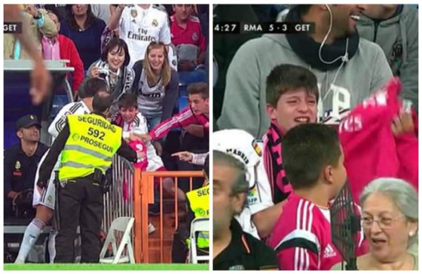Cristiano Ronaldo hizo llorar de felicidad a niño