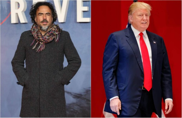 Iñárritu le dice 'amargado” a Donald Trump