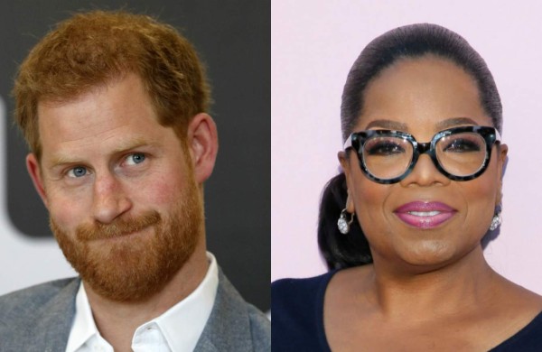 El príncipe Harry y Oprah Winfrey crean una serie sobre salud mental