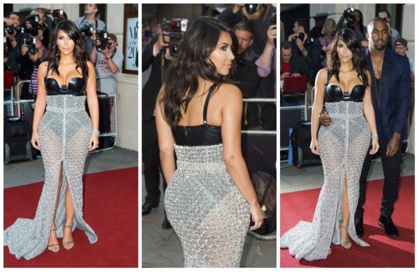 Kim Kardashian impacta con su escote