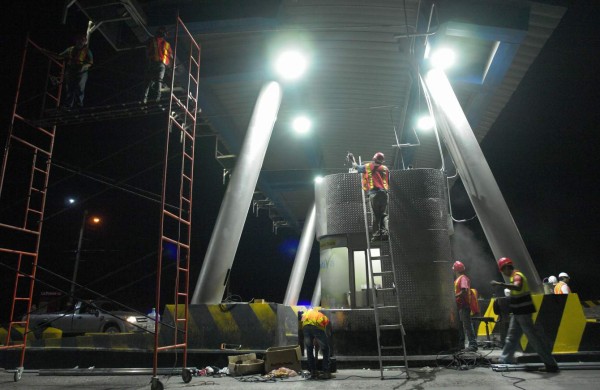 Por las noches instalarán los equipos en las casetas de peaje