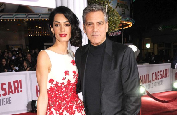 Amenazan de muerte a esposa de George Clooney