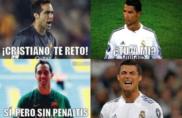 Memes previo al clásico español Real Madrid-Barcelona