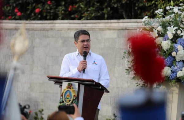 Presidente Hernández destaca progreso de Honduras en el 197 aniversario de Independencia