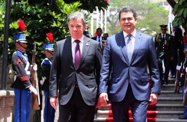 Colombia cooperará con Honduras en defensa nacional