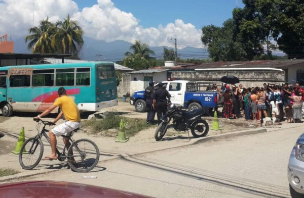 Ultiman a pasajero de bus en San Pedro Sula