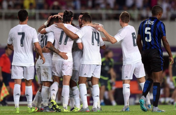 Real Madrid aplasta con 3-0 al Inter de Milán en amistoso