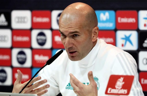 Zidane: 'Ser entrenador del Real Madrid desgasta'