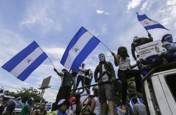 Marchan en Nicaragua para pedir libertad de presos políticos