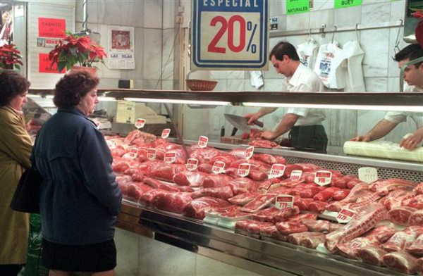 FAO prevé alzas de precios de la carne, los lácteos y el pescado