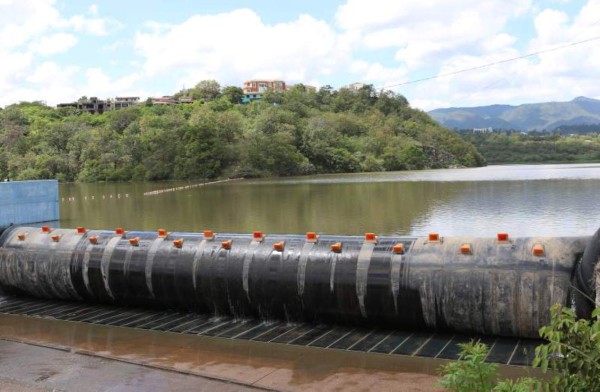 Represa Los Laureles ya alcanza su máximo nivel