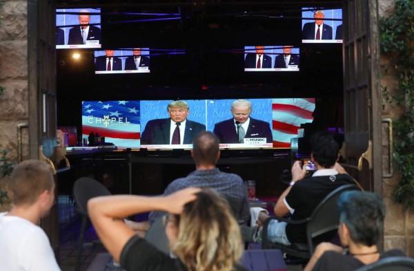 Los cinco choques más fuertes entre Trump y Biden en el debate