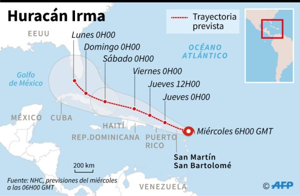 'El huracán Irma tiene potencial para devastar Florida': Gobernador Scott