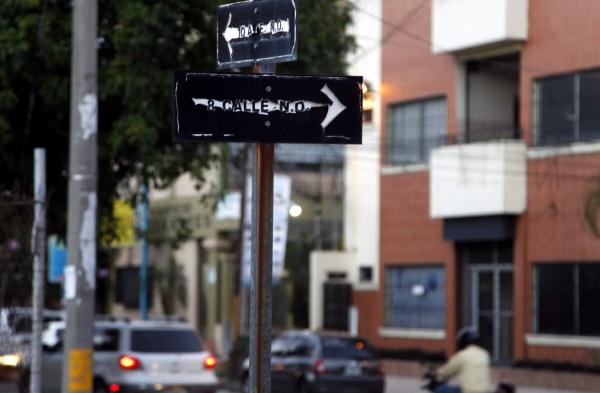 Unos L14 millones costará señalizar calles y avenidas de San Pedro Sula