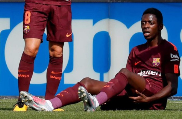 Dembélé operado con éxito y estará unos 3 meses y medio de baja