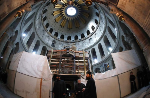 Científicos abren la tumba de Jesucristo en Jerusalén