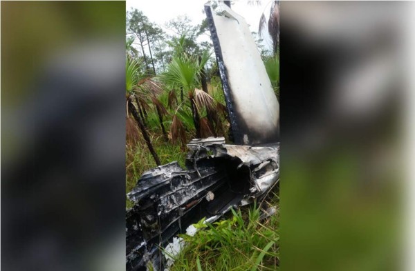 Encuentran avioneta quemada en el sur de Brus Laguna
