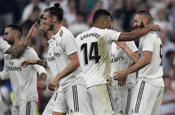 Real Madrid golea al Leganés y está firme en la cima de la Liga Española