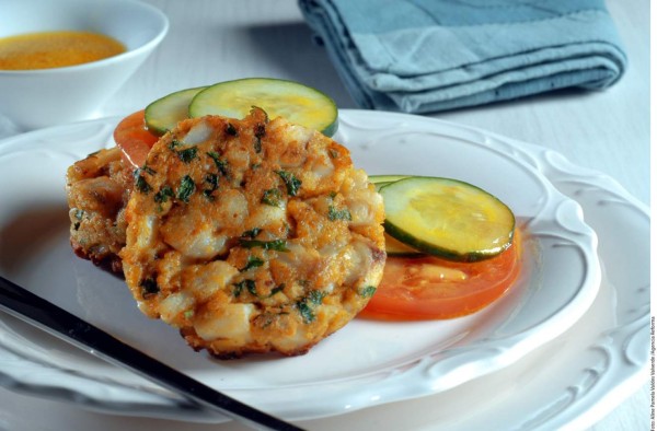 Recetas de cocina: tortitas de pescado