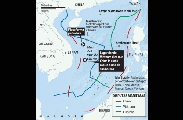 China, tras el petróleo y el gas en aguas profundas