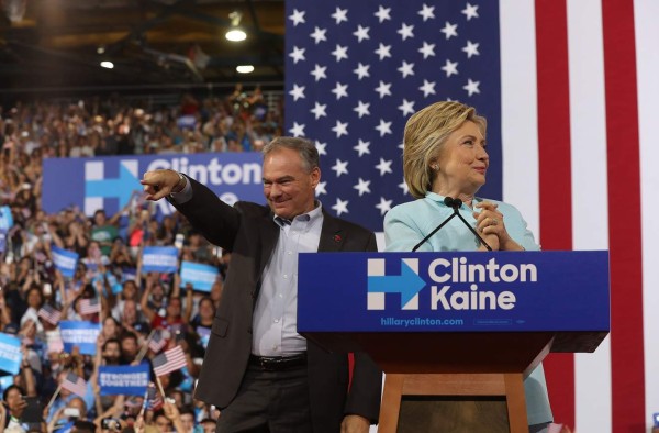 Tim Kaine se reafirmó como la llave de Clinton hacia los latinos