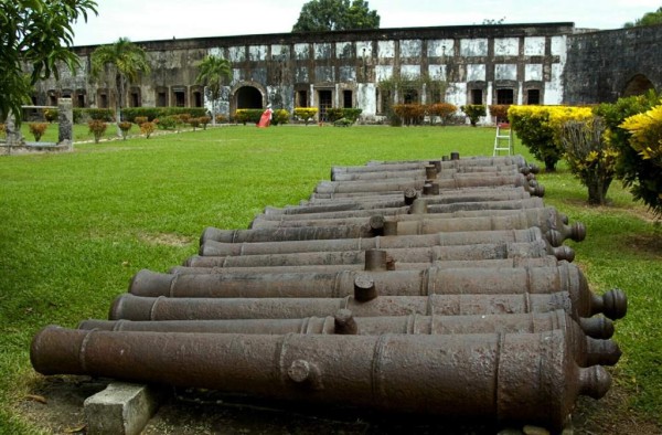 La fortaleza de San Fernando en Omoa, Cortés, es uno de los sitios turísticos más atractivos durante esta Semana Santa.