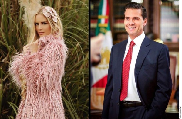 Captan a Enrique Peña Nieto con modelo mexicana de 31 años