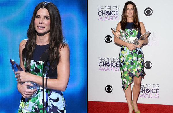 Sandra Bullock triunfa en los People's Choice Awards