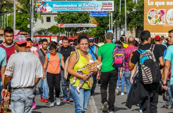 Éxodo de venezolanos hacia Colombia previo a Constituyente