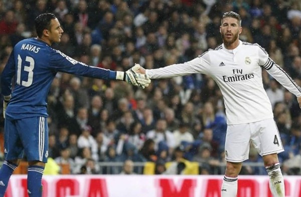 Ramos: 'Keylor tiene el cariño de la afición madridista'